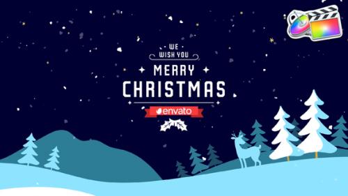 Videohive - Christmas Greetings | FCPX - 34885360 - 34885360