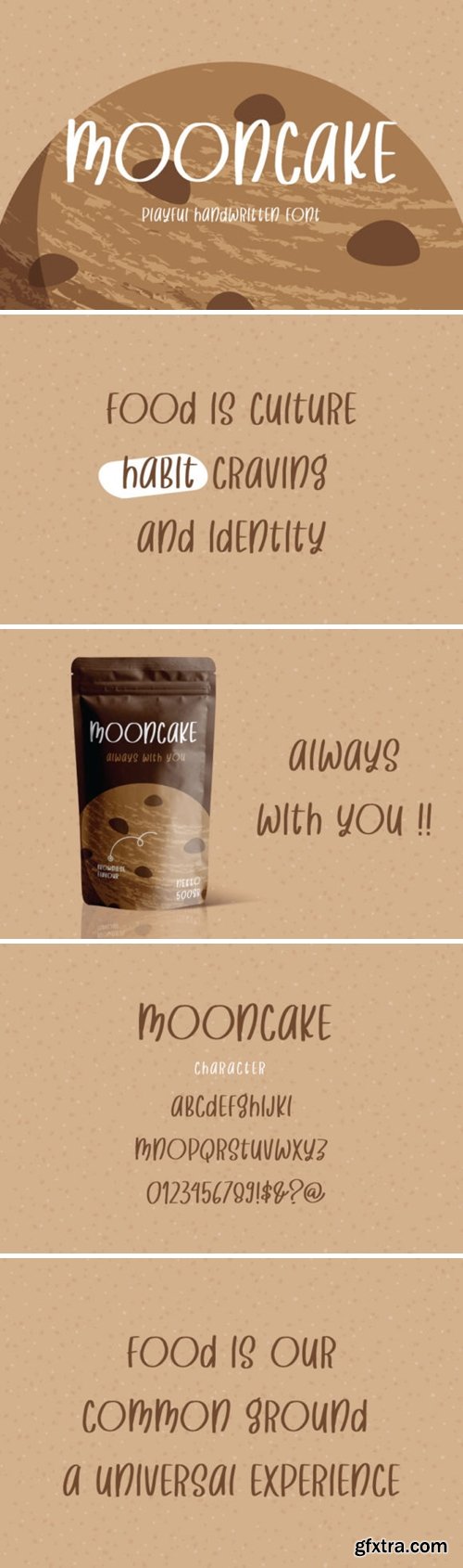 Mooncake Font