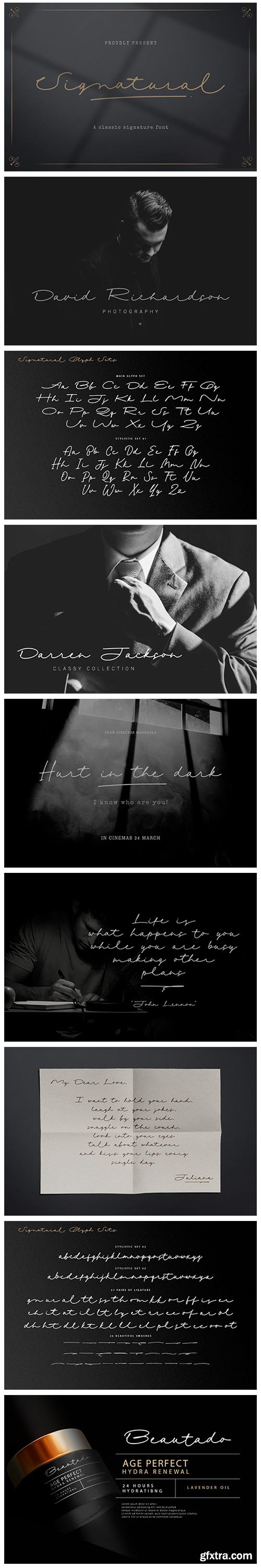 CM - Signatural || Classic Signature Font 6663344