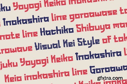 KOGAMA - Japanese style font