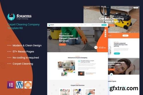 ThemeForest - Fouens v1.0.0 - Cleaning & Home Maintenance Company Elementor Template Kit - 34832871