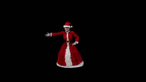 Videohive - Santa Mom Dance 7 Christmas Concept - 34895352 - 34895352