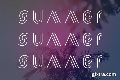 Oregon - Futuristic Font