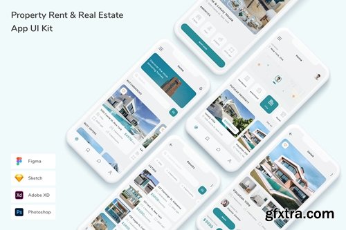Property Rent & Real Estate App UI Kit