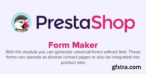 Form Maker v1.3.43 - custom contact forms and product forms PrestaShop Module