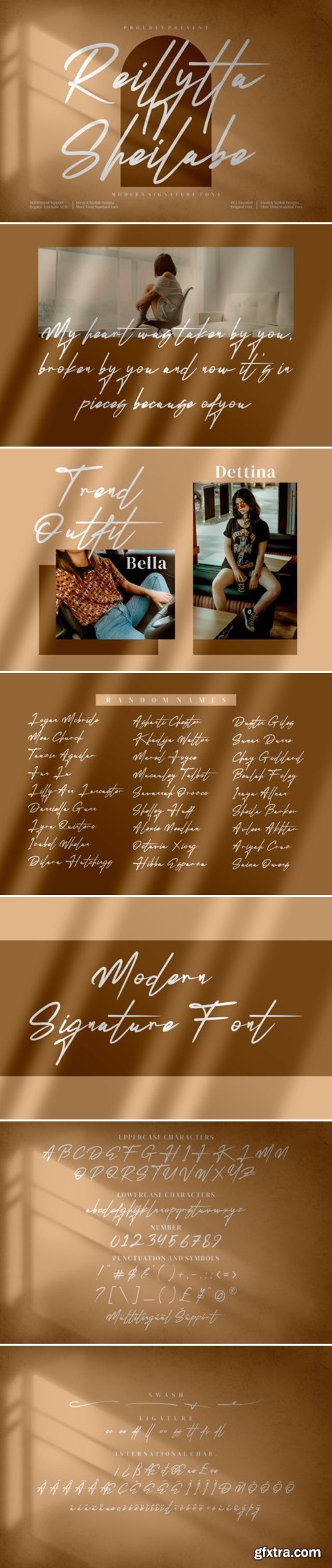 Reillytta Sheilabe OTF TTF