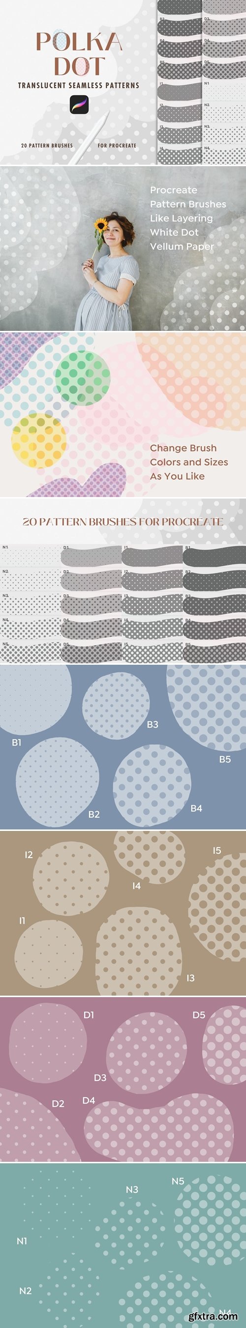 CreativeMarket - Polka Dot Paper Brushes Procreate 6657474 CreativeMarket - Polka Dot Paper Brushes Procreate 6657474