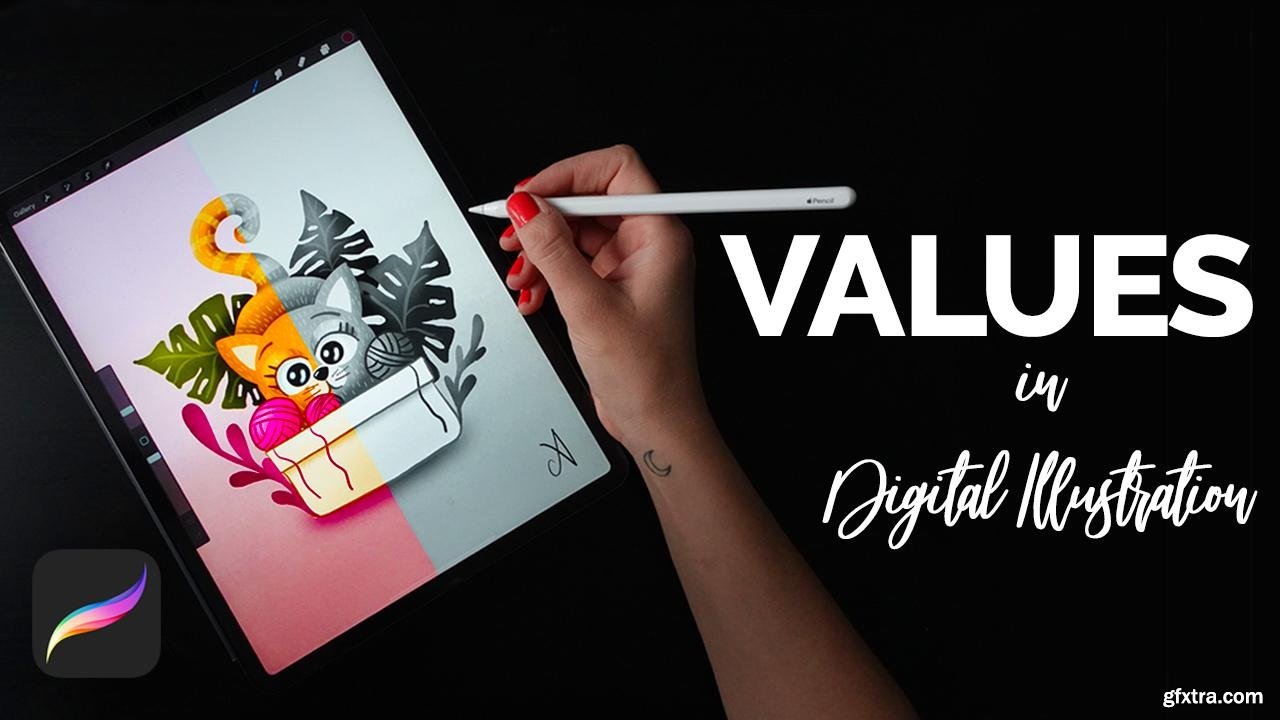 Values In Digital Illustration The Ultimate Guide for Beginners » GFxtra