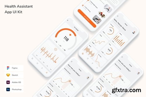 Health Assistant App UI Kit