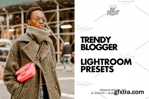 CreativeMarket - Lightroom Presets Trendy Blogger 4114916