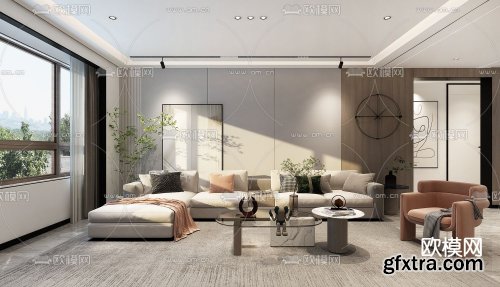 Modern living room 11593