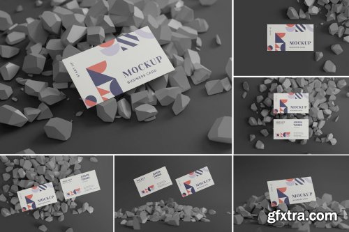 Fashionable Business Card Mockup