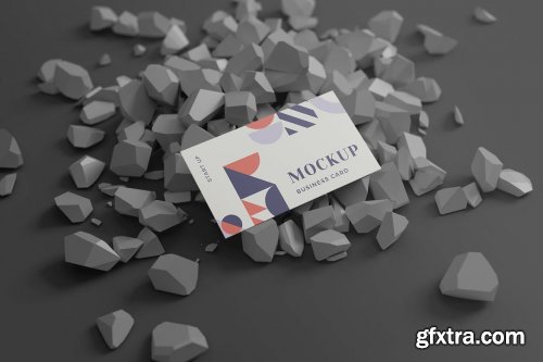 Fashionable Business Card Mockup