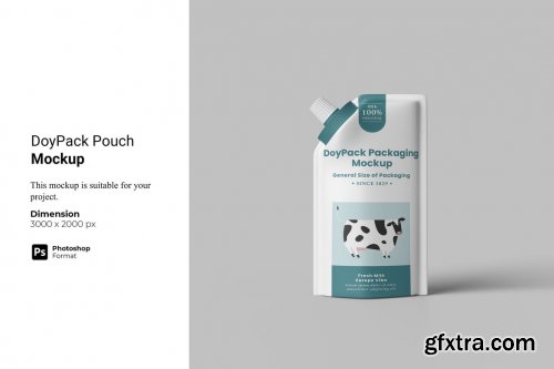Doypack Pouch Mockup