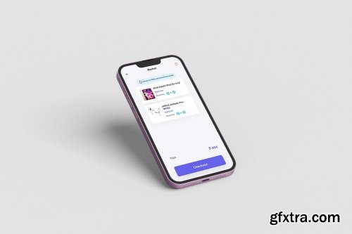 Pink Phone 13 Pro Mockup v2