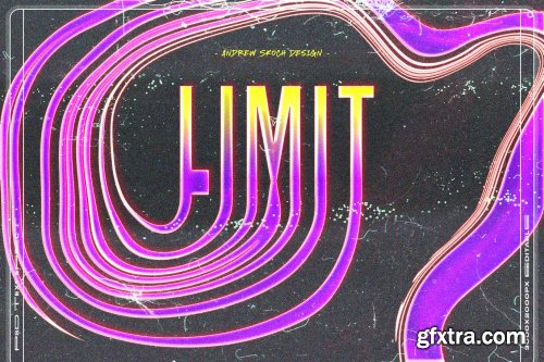 Liquid Melted Text Effects