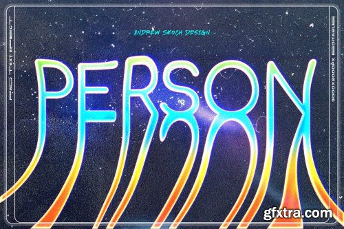 Liquid Melted Text Effects