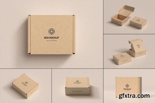 Box Packaging Mockup