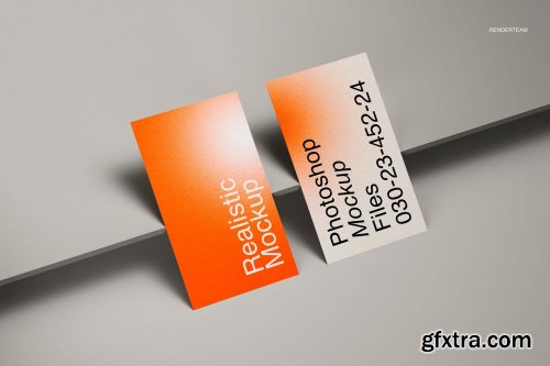 CreativeMarket - Business Card Mockup 6636045