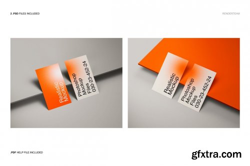 CreativeMarket - Business Card Mockup 6636045