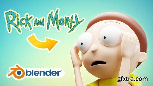 Learn How to Create A 3D Rick And Morty Character