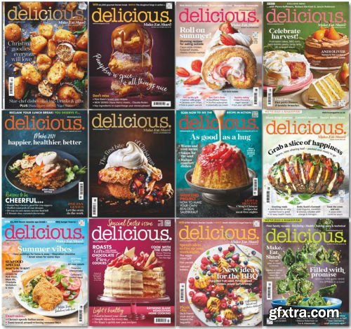 delicious UK - 2021 Full Year Issues Collection