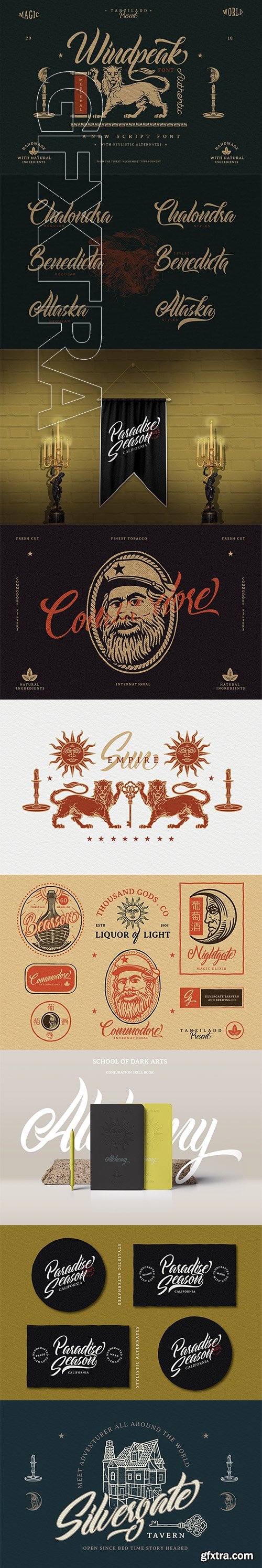 Windpeak Script Font