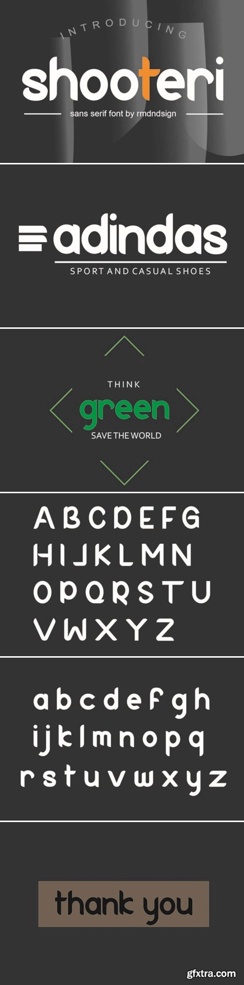 Shooteri Font