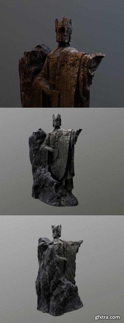 The Argonath Statue Photoscan