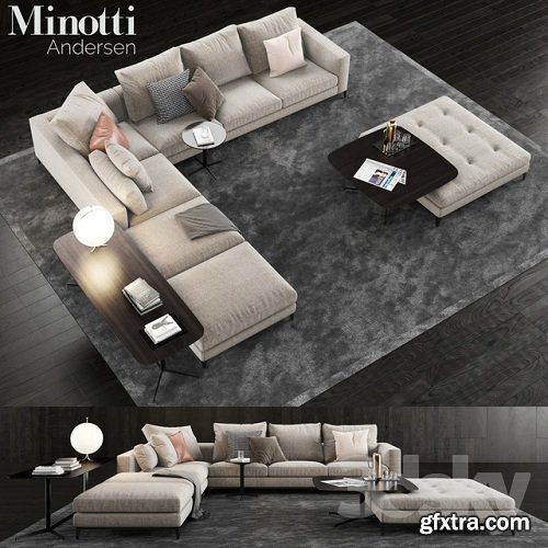 Minotti Andersen Sofa