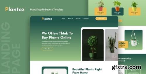 ThemeForest - Plantoz v1.0 - Plant Shop Unbounce Template - 34937790