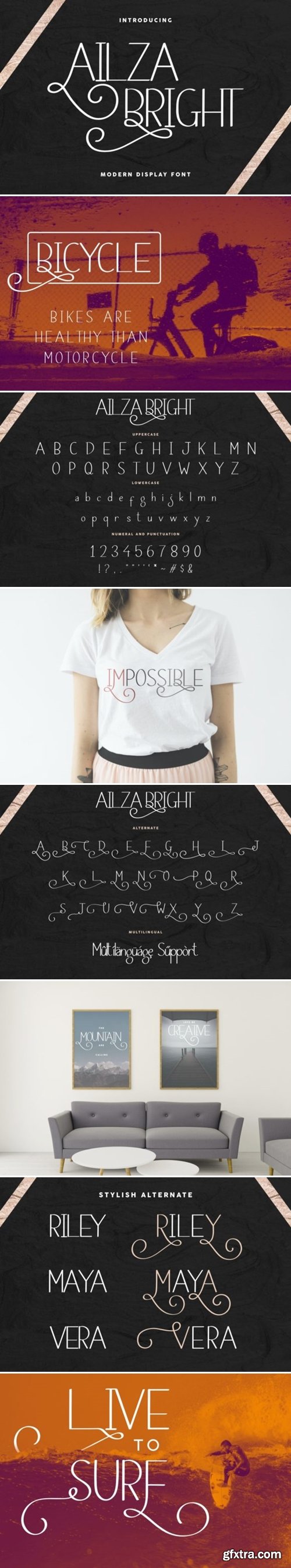 Ailza Bright Font
