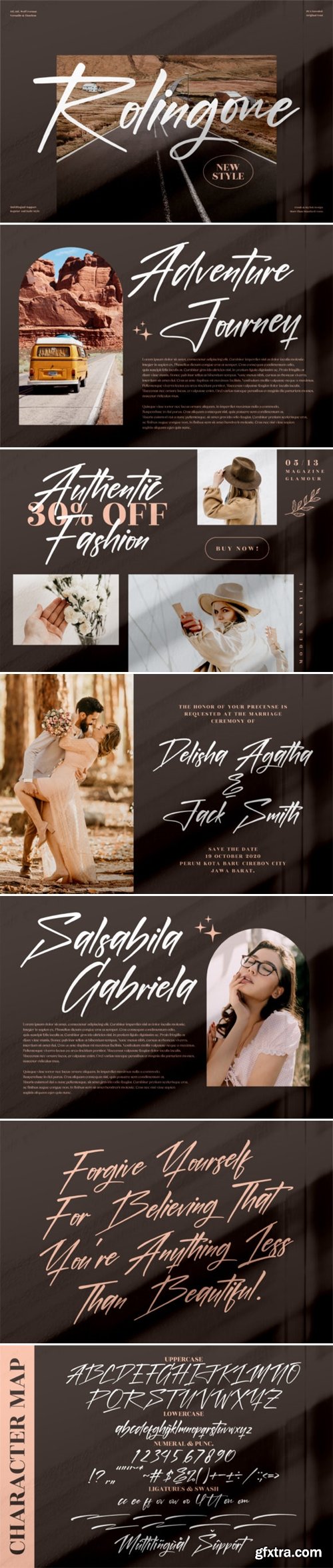 Rolingone Font