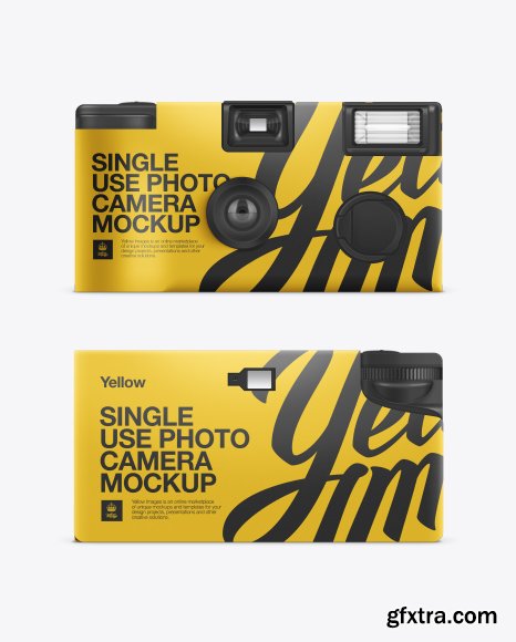 Disposable Photo Camera Mockup 11286