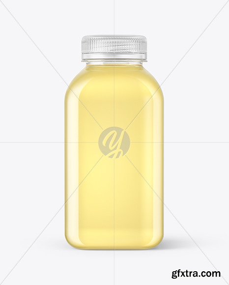 Square Grape Juice Bottle Mockup 89245