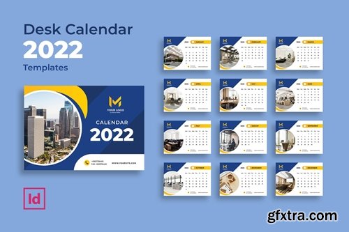 Desk Calendar 2022
