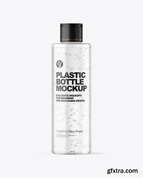 Clear Cosmetic Bottle Mockup 88908