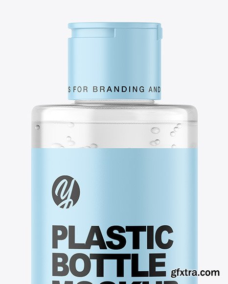 Clear Cosmetic Bottle Mockup 88908