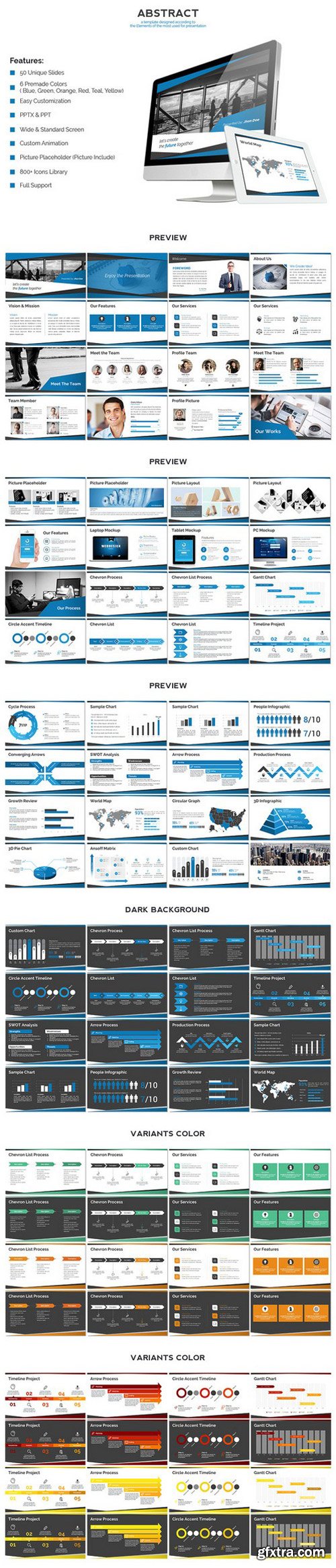 Abstract - Powerpoint Theme Template
