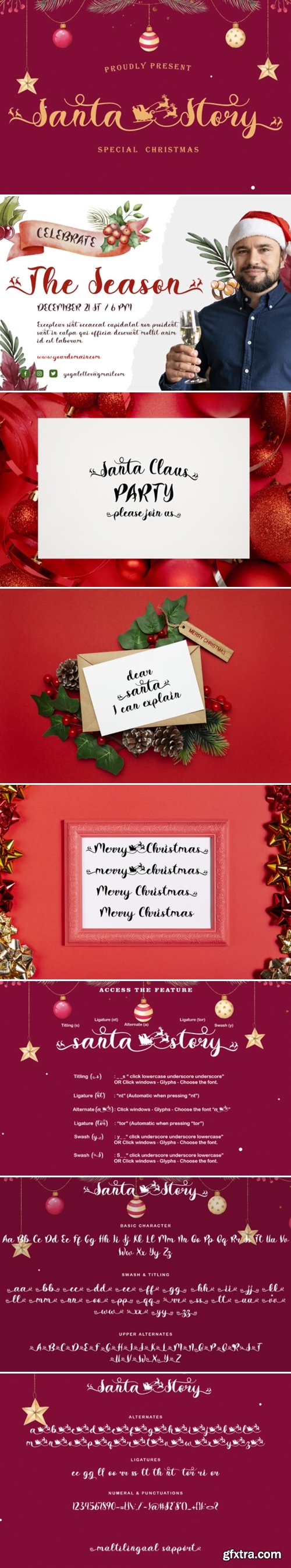 Santa Story Font