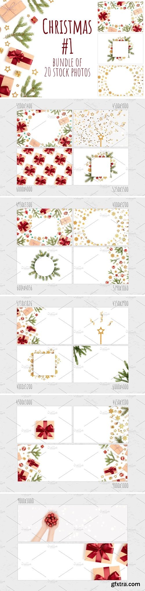 CHRISTMAS photo bundle #1