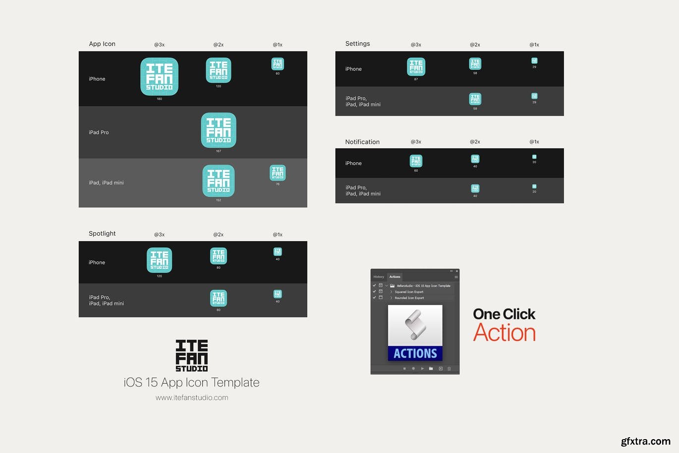 iOS 15 App Icon Template » GFxtra
