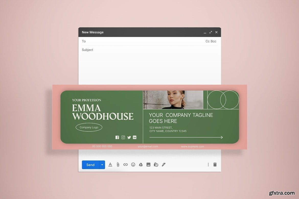 Aesthetic Email Signature » GFxtra