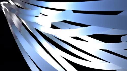Videohive - Movement of lines on a black background - 35173464 - 35173464
