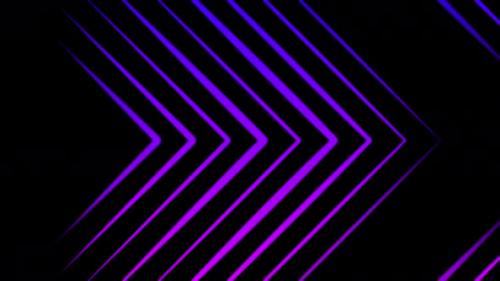 Videohive - Abstract pointing arrows from lines on black background - 35173466 - 35173466