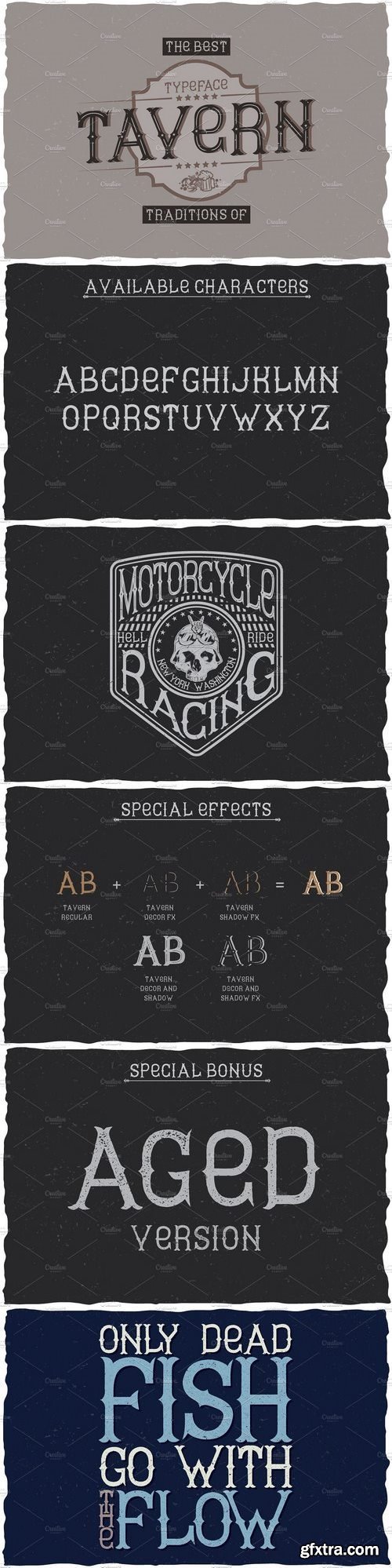 Tavern Vintage Label Typeface