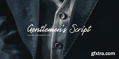 Gentlemen\'s Script Font
