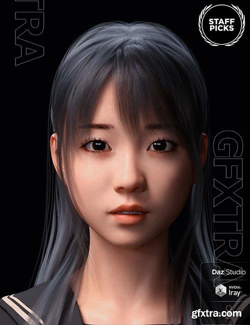 Sue Character and Hair for Genesis 8 Female