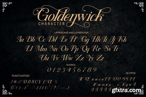 Goldenwick - Serif Decorative Font