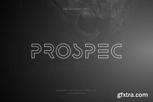Prospec Outline Font
